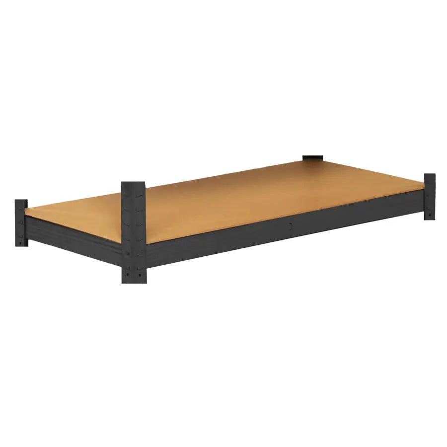 90 x 40cm | Nero | Ripiano Aggiuntivo | 200kg Capacità
