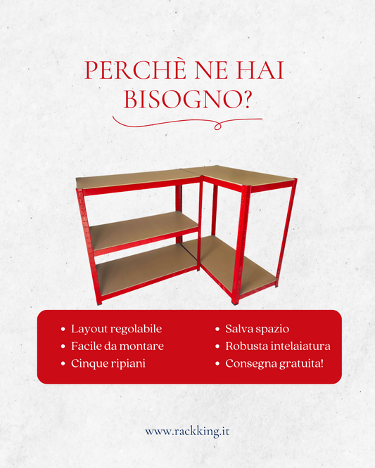 Organizzazione Funzionale con Scaffalature Metalliche
