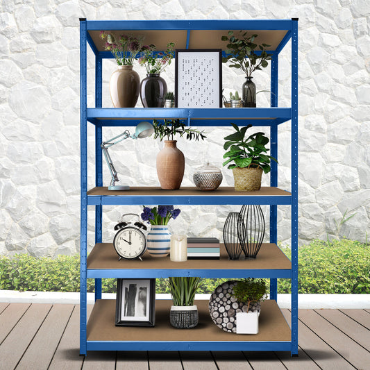Scaffale Blu Giardino