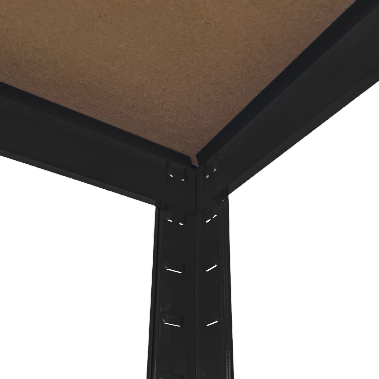 Set Scaffali in metallo 180x90x45 Nero 3 pezzi