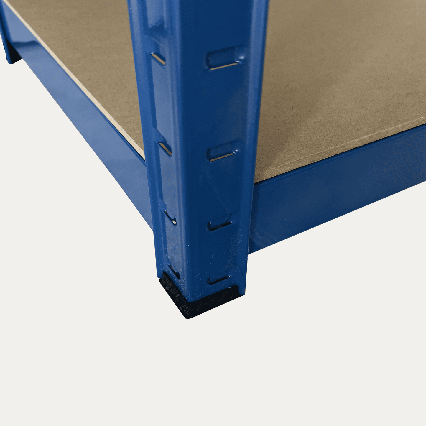 Set Scaffali in metallo 180x90x45 Blu 3 pezzi