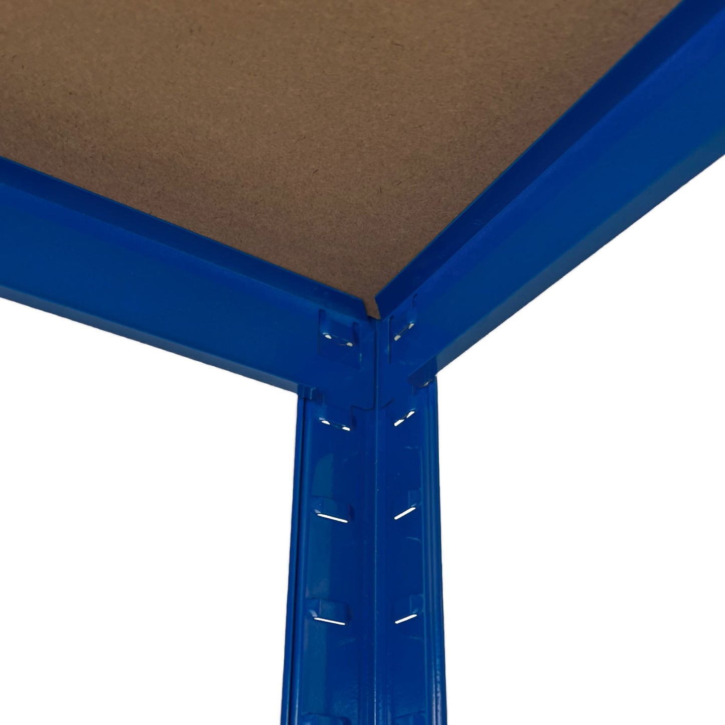 Set Scaffali in metallo 180x90x45 Blu 3 pezzi