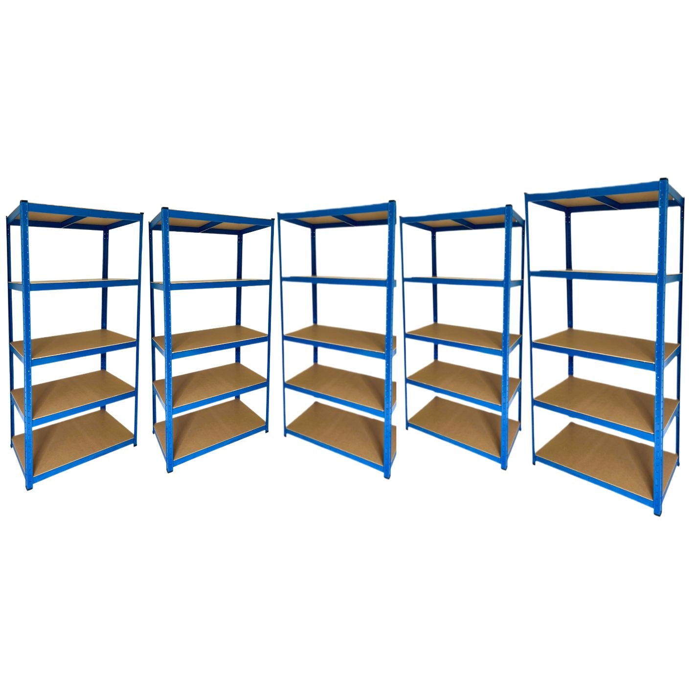 set scaffali in metallo