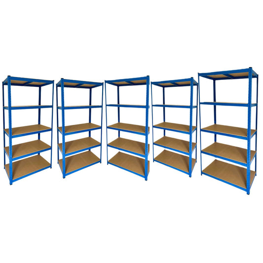 set scaffali in metallo