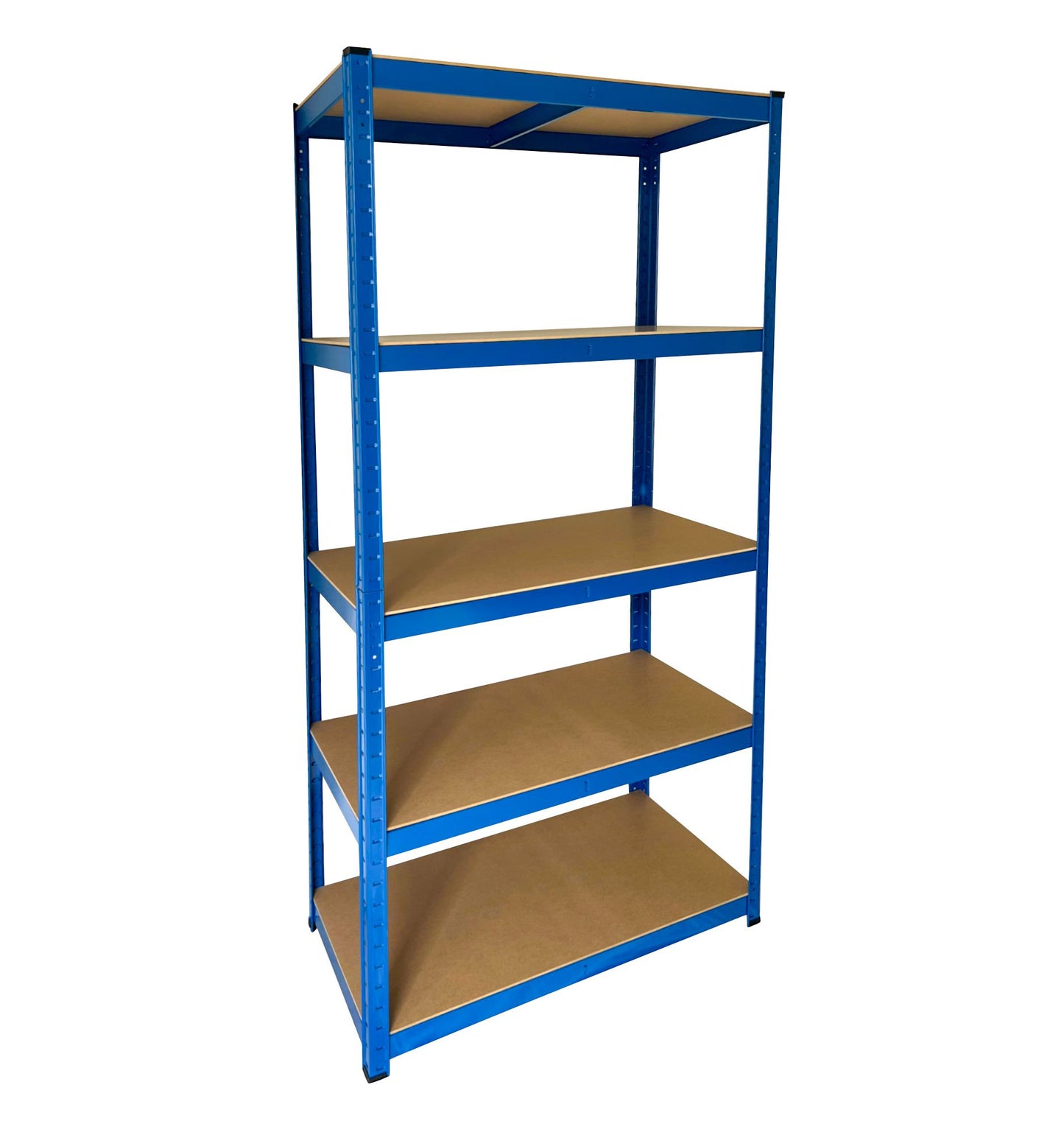 Set Scaffali in metallo 180x90x45 Blu 3 pezzi