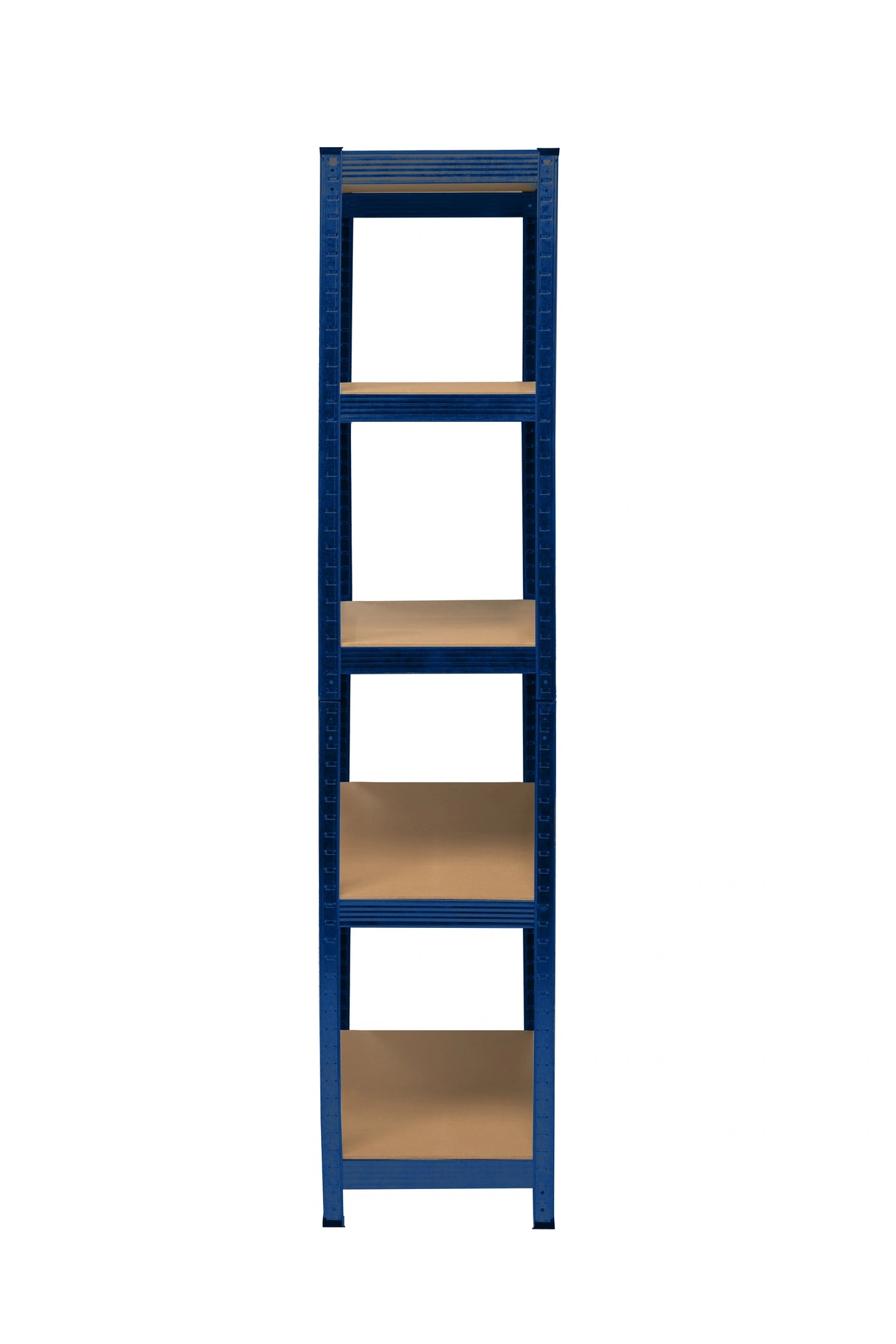 scaffale zincato blu