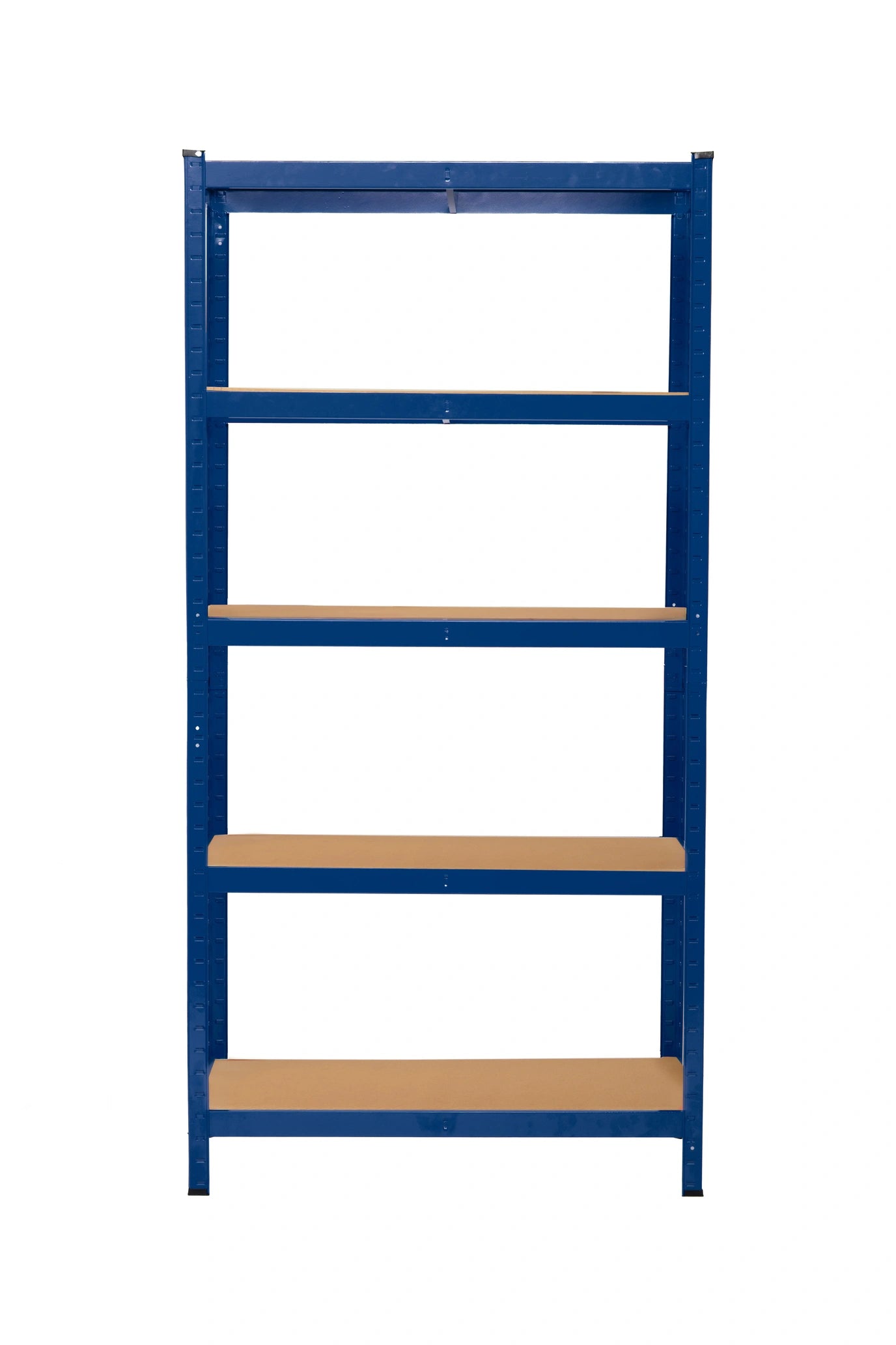 Scaffale in Metallo 5 Ripiani Blu 180 x 90 x 45