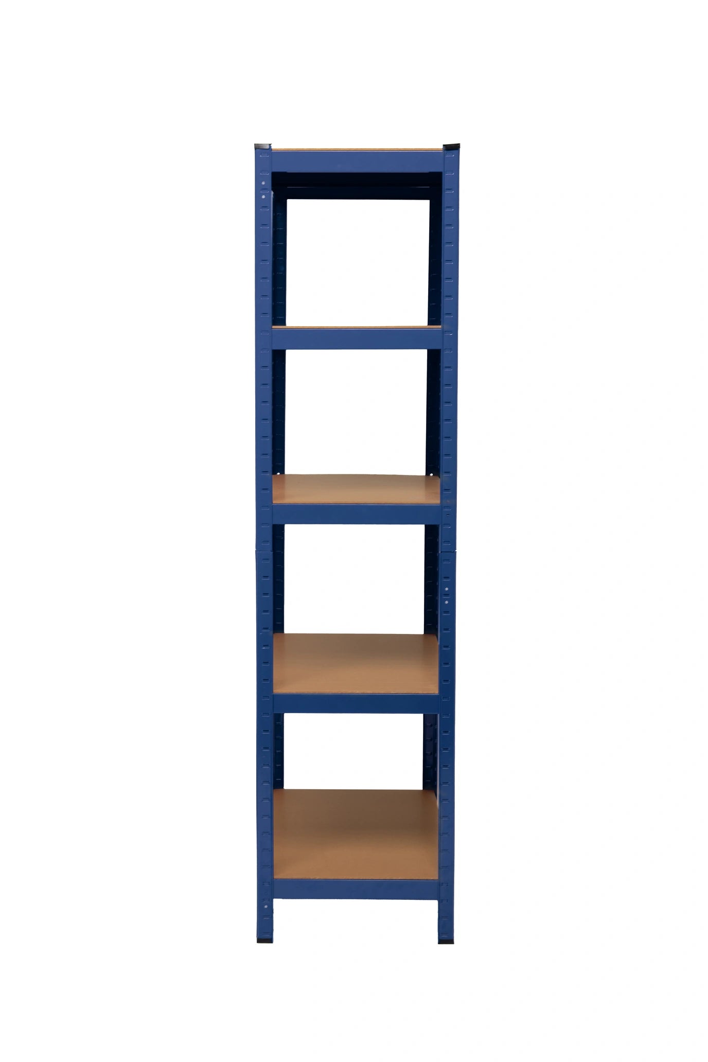 Scaffale in Metallo 5 Ripiani Blu 180 x 90 x 45