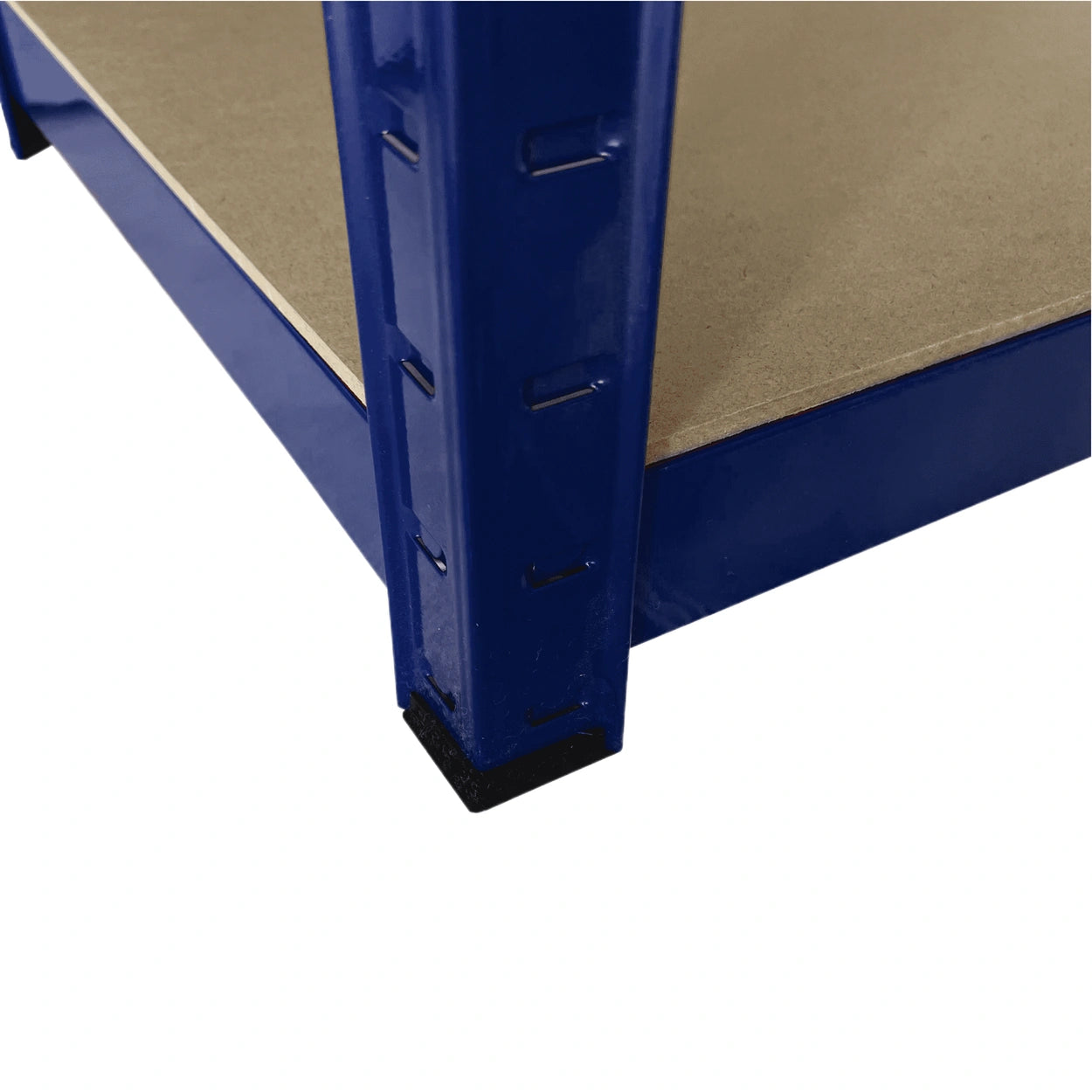 Scaffale in Metallo 5 Ripiani Blu 180 x 90 x 45