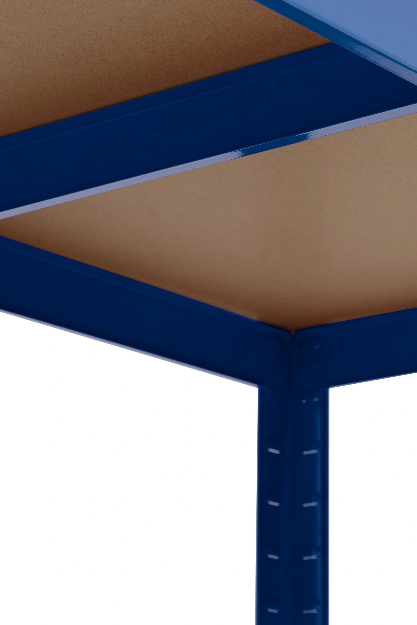 Scaffale in Metallo 5 Ripiani Blu 180 x 90 x 45