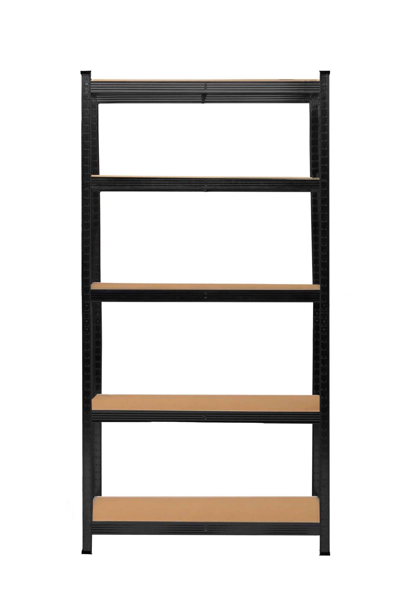 Scaffale in Metallo 5 Ripiani Nero 180 x 90 x 40