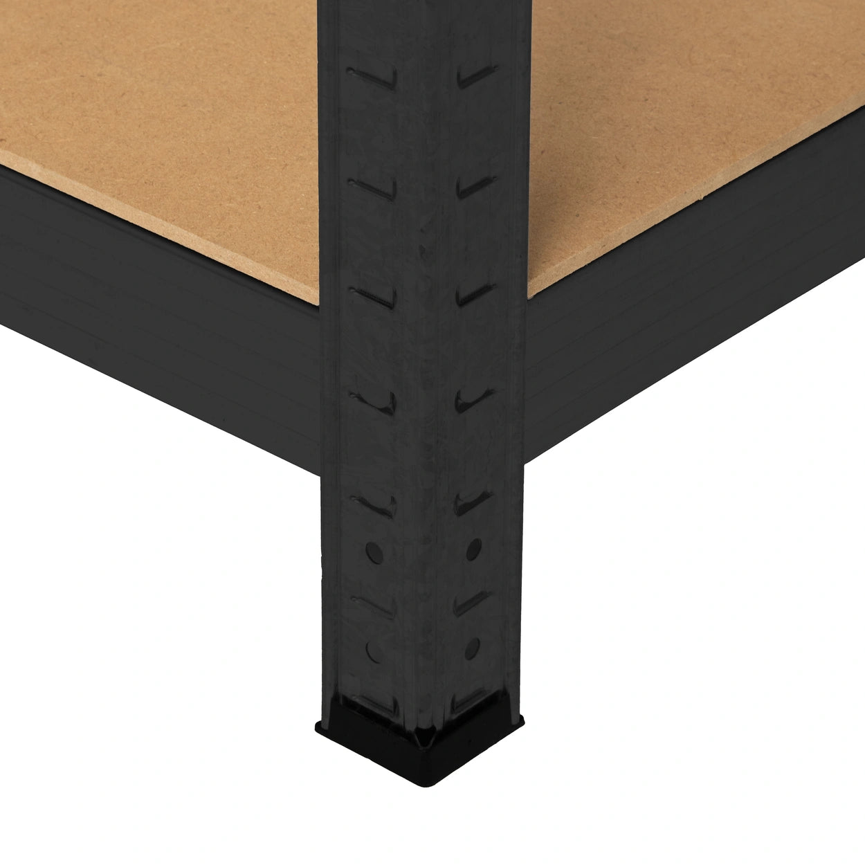 Scaffale in Metallo 5 Ripiani Nero 180 x 90 x 40