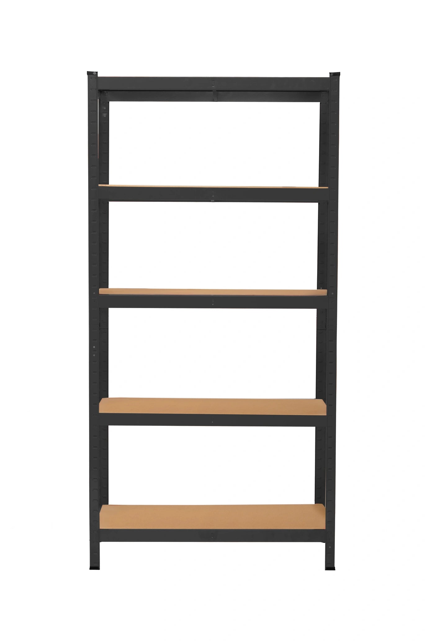 scaffale zincato nero